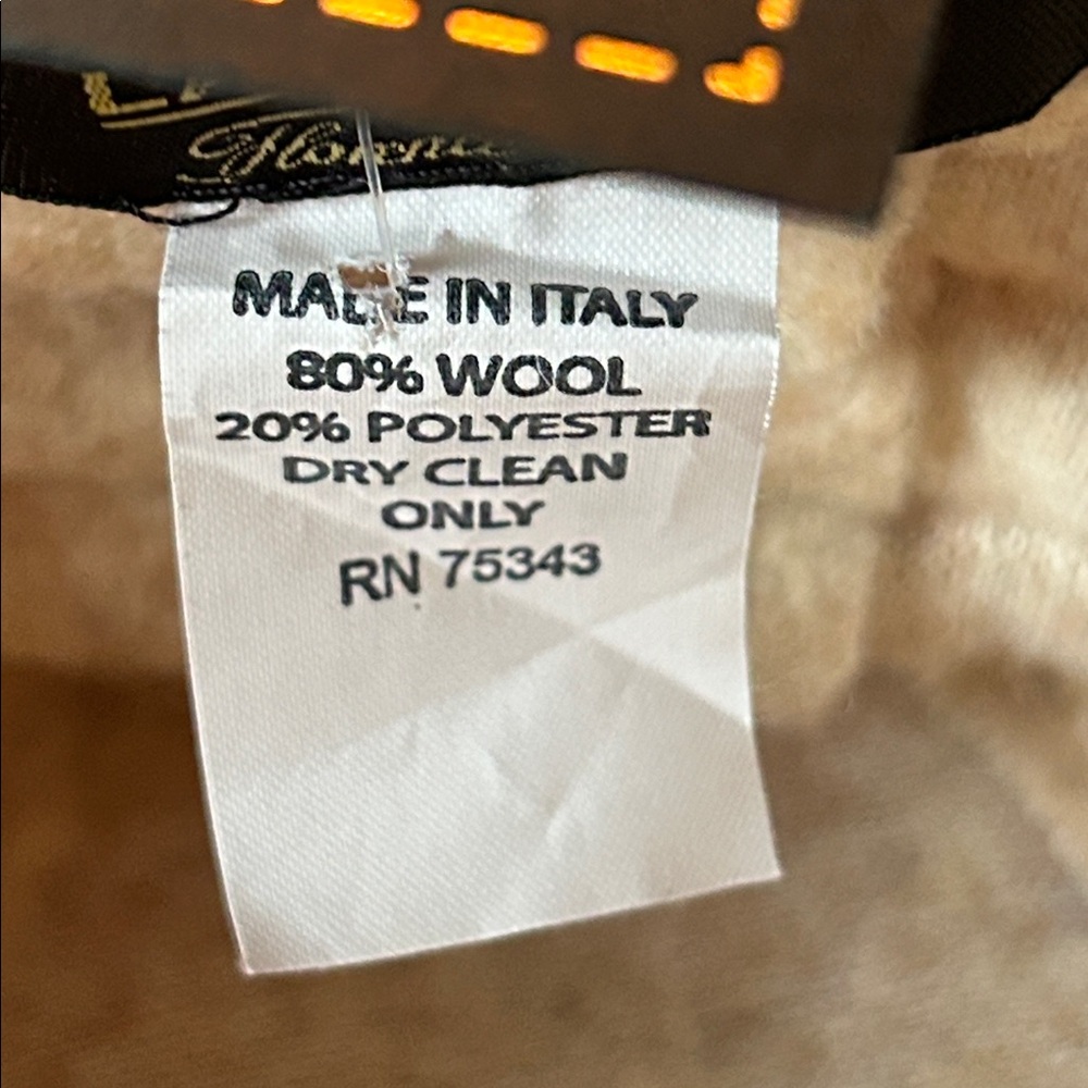 NWT LAFENICE Fine Hats Hand Made in Florence, Italy - Picture 7 of 8